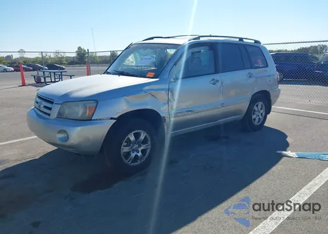 2006 Toyota Highlander V6 from USA, damaged, VIN JTEDP21AX60119517